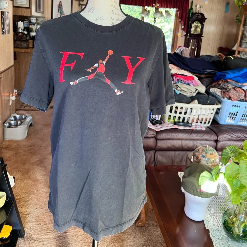 Jordan Fly Jumpman Mens Active Shirts & Tees - Picture 14 of 16